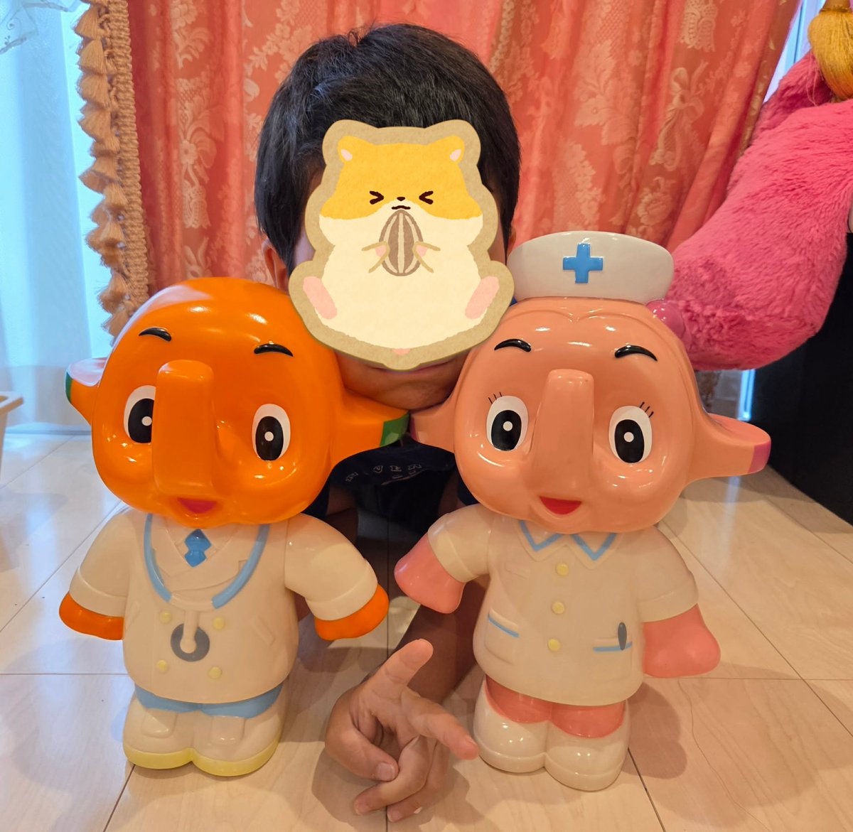 【リンゴ様】専用サトちゃん 昭和レトロ 佐藤製薬 コックさん 昭和レトロ🌸佐藤製薬のサトちゃんドクター＆サトコちゃんナース🌸】 7
