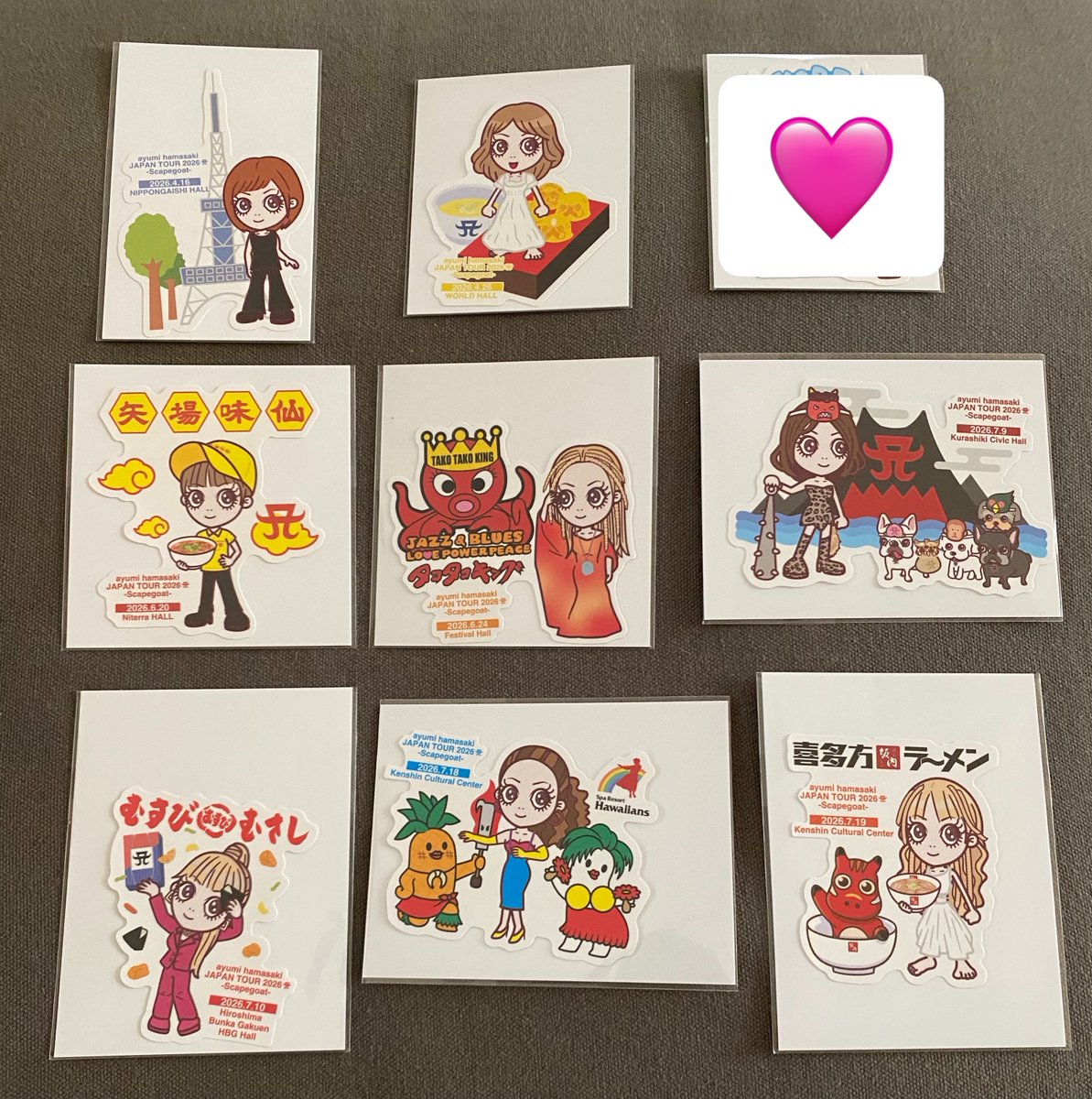 TA会員限定のステッカー（シール）の 交換を募集しています。 【譲