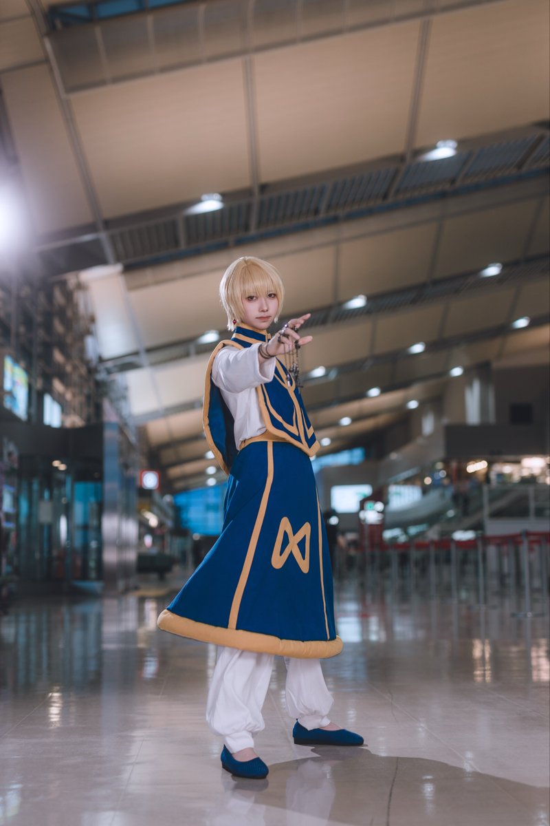 uyuyu_88's tweet photo. ⚠︎︎cosplay⛓️

HUNTER×HUNTER / クラピカ

📸 @3_1sora 様 https://t.co/TbSNRr8l72