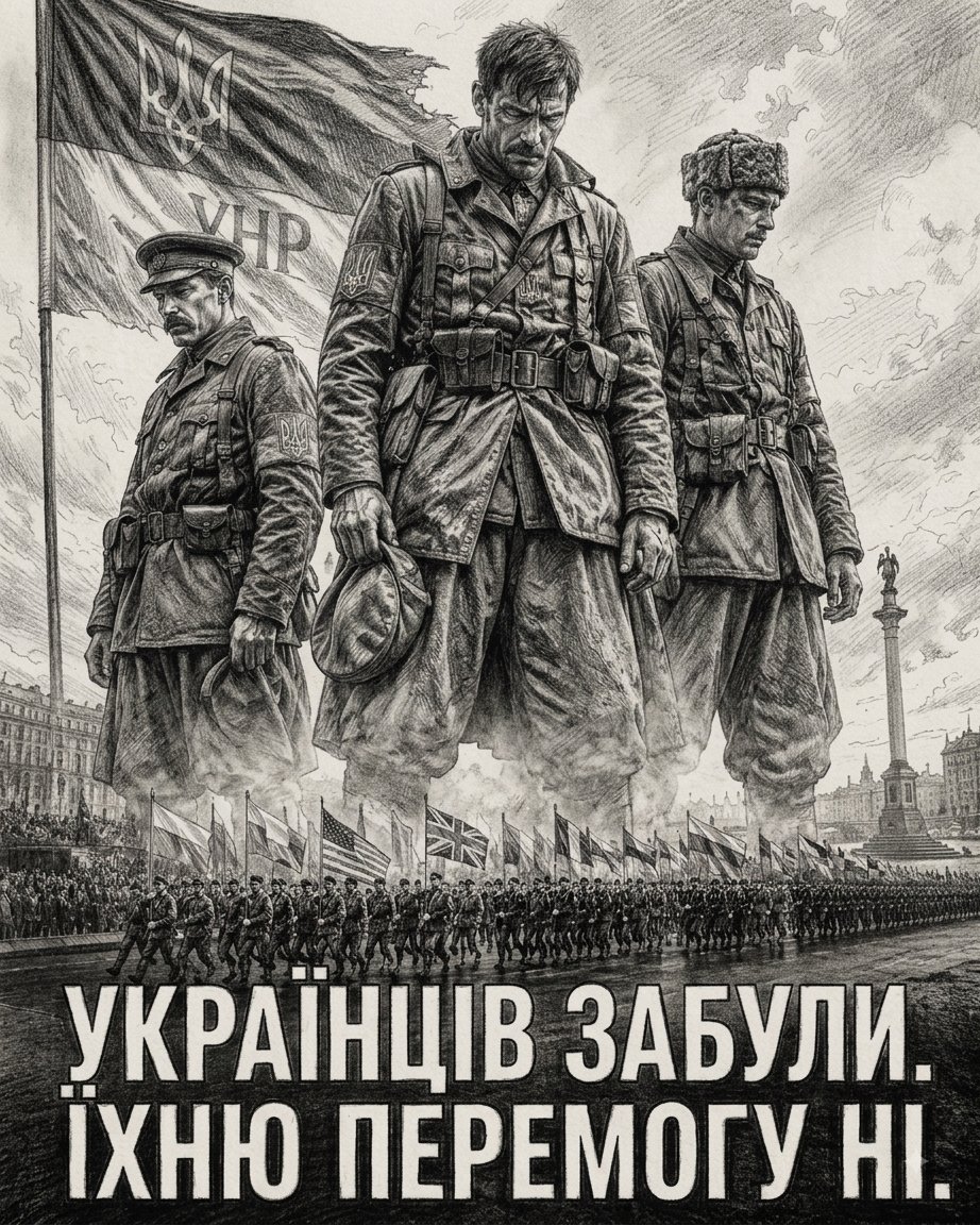 PetrenkoAndryi's tweet photo. Польща святкує «Диво над Віслою» — перемогу 1920 року, яку поруч із поляками виборювала армія УНР Петлюри та дивізія Марка Безручка.
На урочистому параді — союзники: американці, французи, британці… А от для українців місця не знайшлося.
Українських воїнів «забули» запросити. Проте їхню спільну перемогу не викреслити з історії нікому.
Я вважаю, що в Україні теж потрібно відсвяткувати цю перемогу. Ми повинні пам'ятати наших героїв, які воювали в тому бою не за Польщу, а за Україну.
