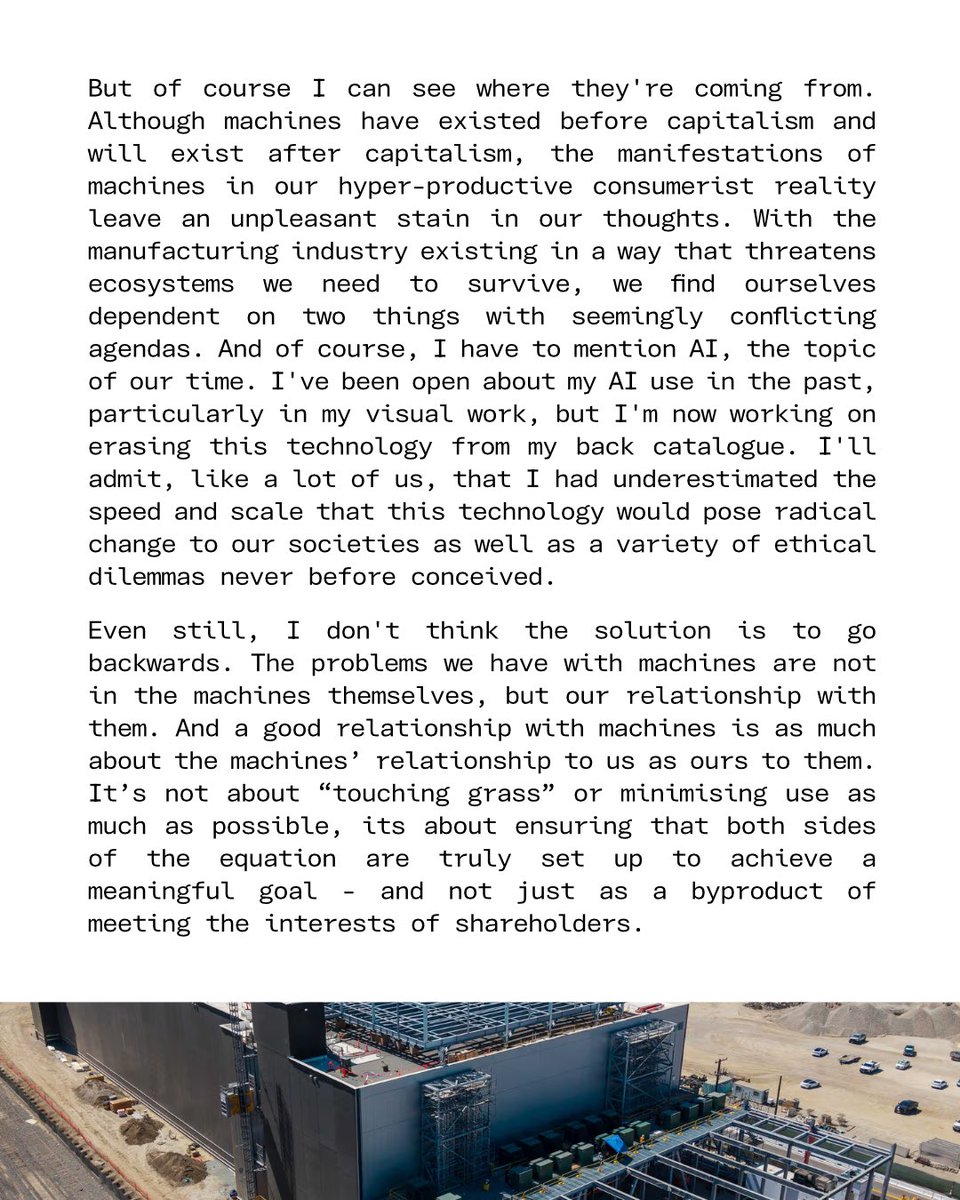 ethanplus_'s tweet photo. A reflection on my album “Machines”. https://t.co/XZYJNQIQnl