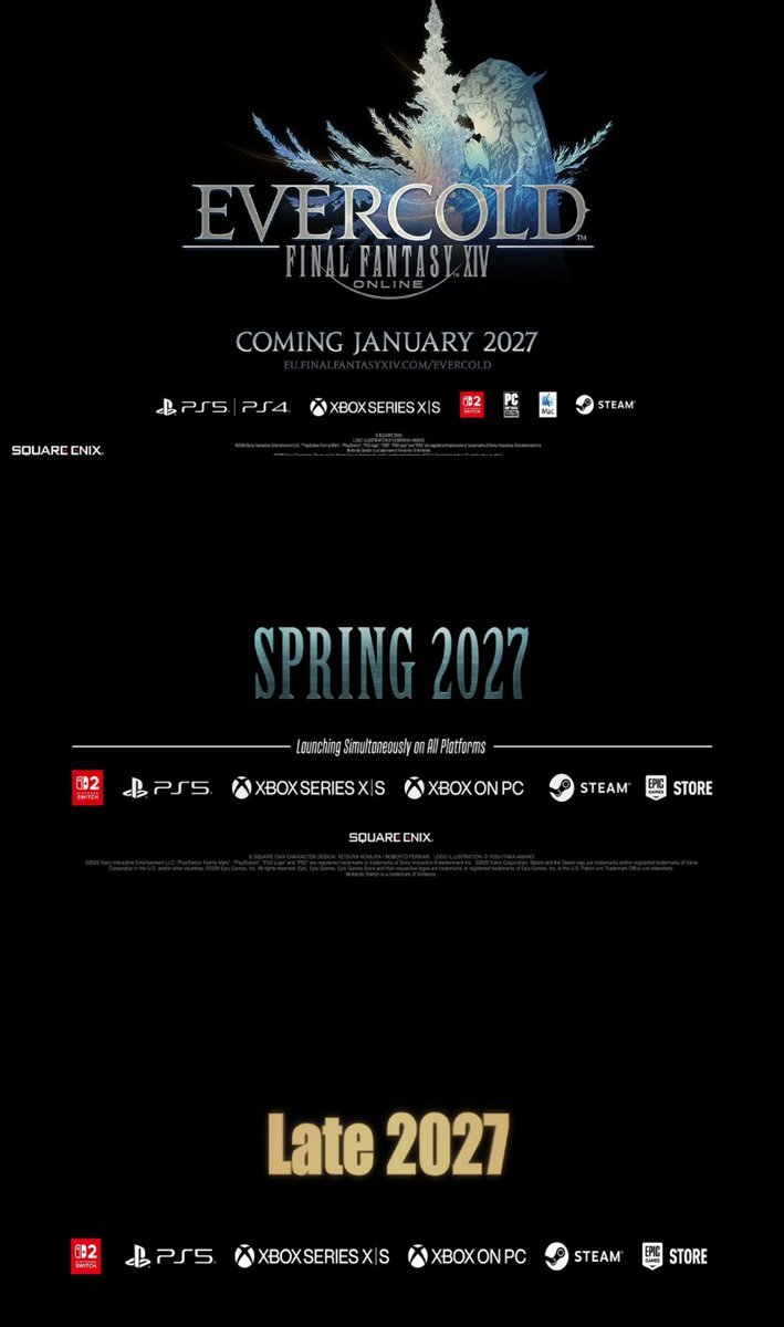 Maziodyne_'s tweet photo. IS THIS NOT A FUCKING INSANE RUN??? SQUARE ENIX OWNS 2027 https://t.co/70NTzL5Afz