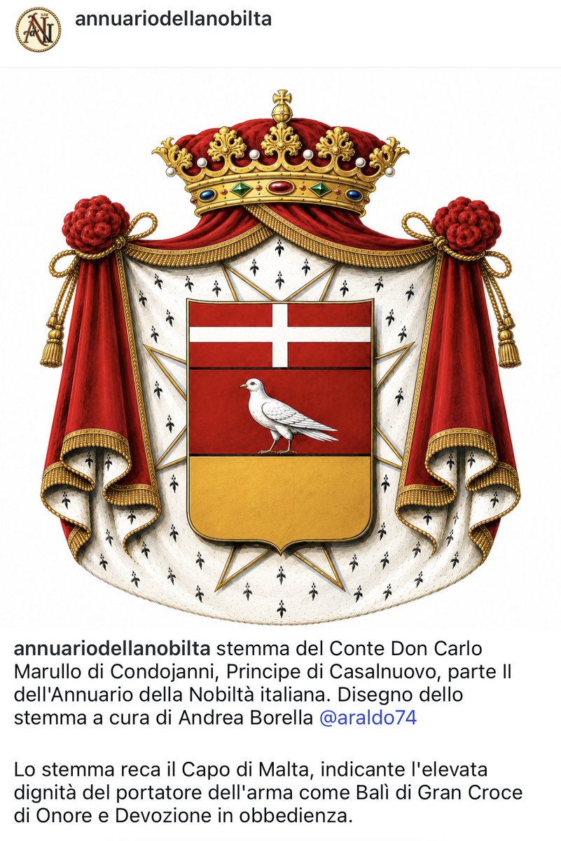 annuarionobilta's tweet photo. #araldica #stemmi #stemma #heraldik #heraldry #coatofarms #annuariodellanobilta #annuariodellanobiltàitaliana #annuarionobilta #annuarionobiltà https://t.co/btpFOw7ISr
