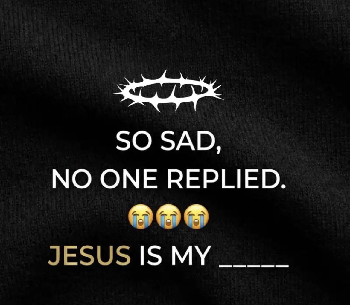 ROBERTpwpyn's tweet photo. JESUS IS MY EVERYTHING AMEN 🙏 https://t.co/UbSxQLNE3o