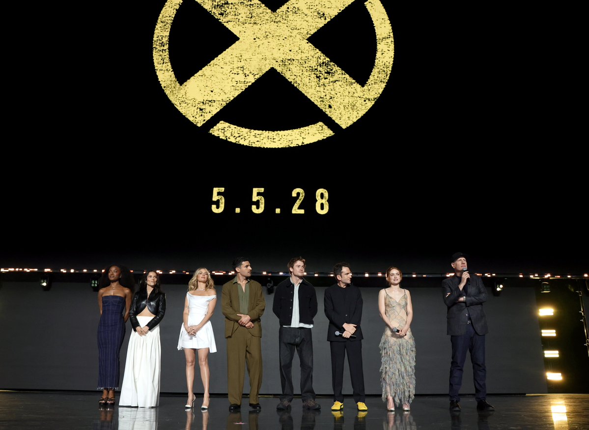 JustFreshKicks's tweet photo. "X-MEN" cast has officially been revealed

• Maya Boyd as Storm
• Kit Connor as Cyclops
• Sadie Sink as Jean Grey
• Inde Navarrette as Rogue
• Adam Driver as Mr. Sinister
• Samara Weaving as Emma Frost
• Christopher Abbott as Professor X

🗓️ May 5th, 2028 https://t.co/cPkWsjxAJ2