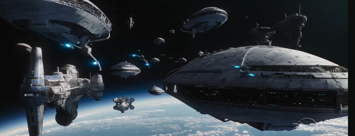 TSoS_'s tweet photo. For the first time in the Mandoverse, massive fleet vs. fleet battles are seen. https://t.co/NYZxR7sp0A