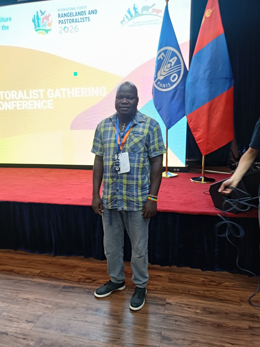 AArupur's tweet photo. All the way to Mongolia participating in COP17 for the United Nation Convention for Combating Desertification (UNCCD).... Pastoralism is my livelihood! https://t.co/jSLDCsd8mk