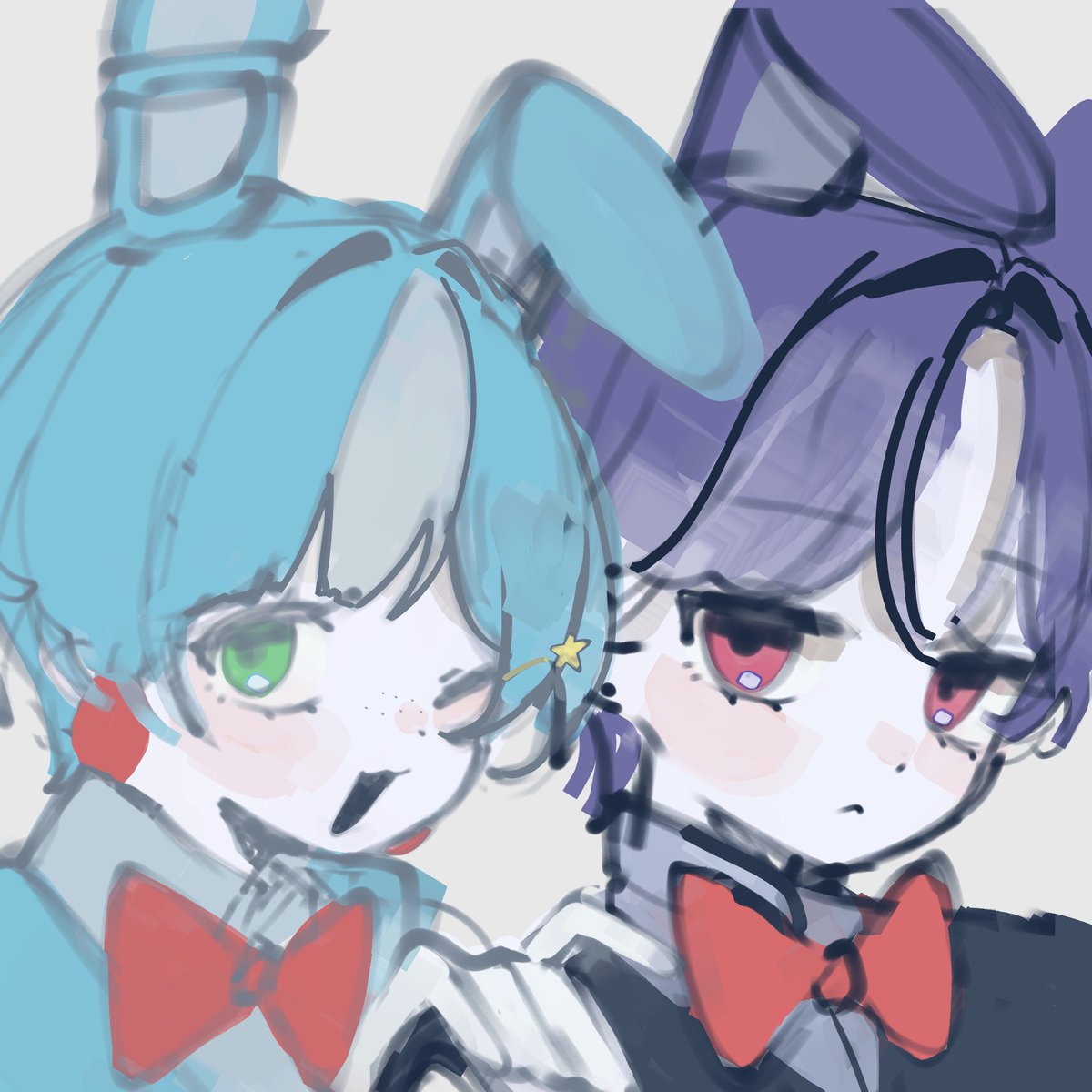 _kan0ti's tweet photo. #fnaf擬人化
消すかも
そのうちちゃんと描くよー https://t.co/E6kGpGYX1o