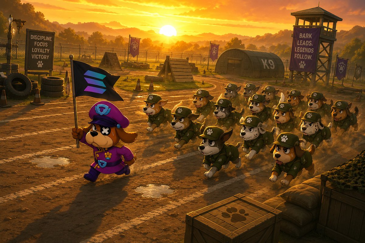marshalbark's tweet photo. Discipline built this army. 🎖️🔥
$MARSHAL https://t.co/6954gp7VEN