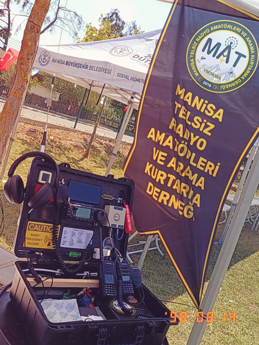 TA3NHM's tweet photo. Manisa Afet İşleri Daire Başkanlığı tarafından organize edilen 17 Ağustos Anma, Afet Bilinçlendirme Kampındayız. https://t.co/ag2JGxWp3w