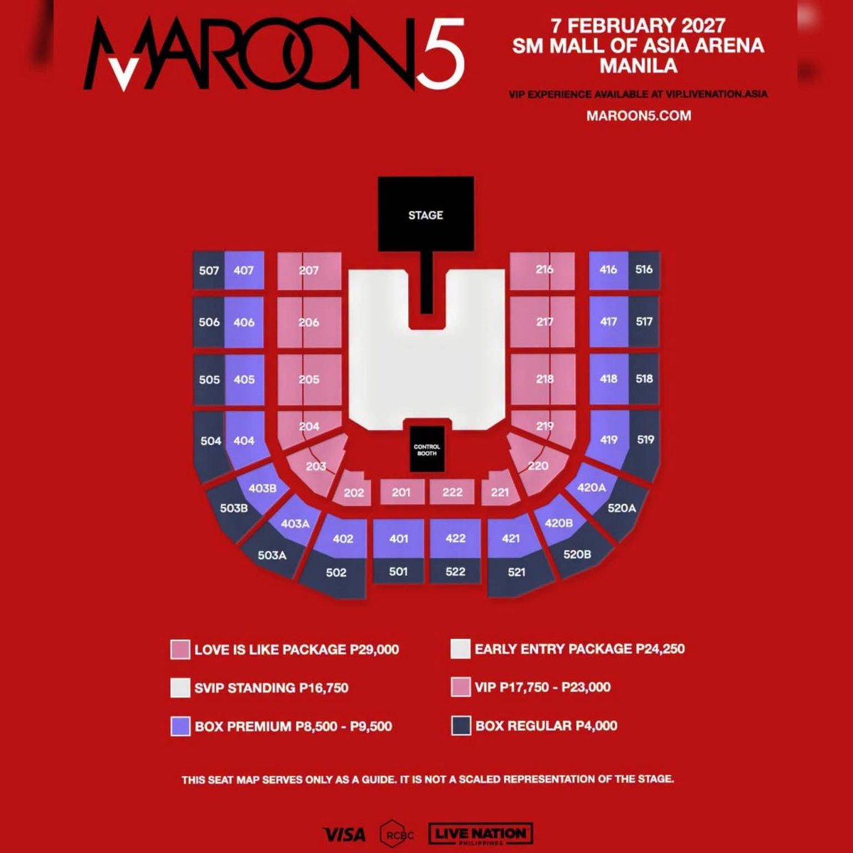 athurtix's tweet photo. 𝗪𝗧𝗦/𝗟𝗙𝗕🍒
𝗠𝗔𝗥𝗢𝗢𝗡 𝟱 𝗧𝗜𝗖𝗞𝗘𝗧𝗦 MANILA
𝗙𝗲𝗯 𝟳𝘁𝗵 𝟮𝟬𝟮𝟳
2*SVIP Standing 
2*Box Premium 
3*Box Regular 
Tickets Available Now 
Secured Best seats Positions
Pm me po tickets available po
Message me for more information ♥️ https://t.co/7isn8TS0tU