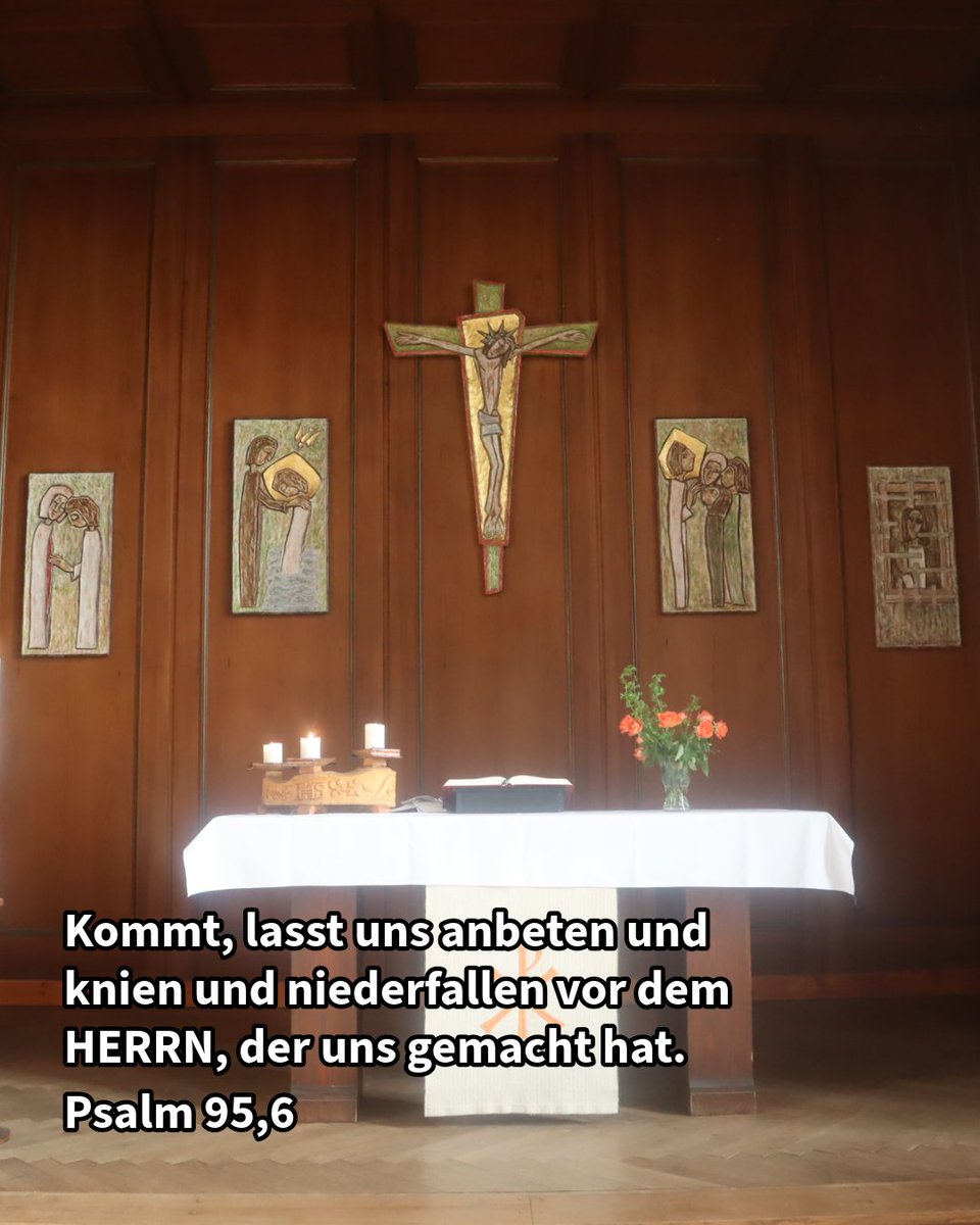 stadethq's tweet photo. Anbetung beginnt dort, wo wir anerkennen: Gott ist größer und wir verdanken ihm unser Leben. Knien heißt, Stolz loszulassen und sich ihm mit Leib und Herz anzuvertrauen. So wird Demut zur Freiheit. Wo darf heute Ehrfurcht dein Herz neu öffnen? #Losung #Microandacht #HERR #Anbeten https://t.co/wk6mFet7y4