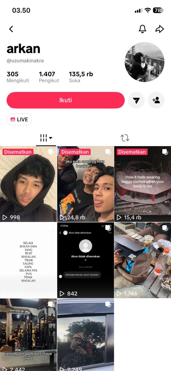 dmshkwl's tweet photo. ‼️PENIPU‼️

buat kalian yang tau org ini ati ati ya di penipu mokondo juga ngajak hs di videoin trs vidnya dijualin atiati guys terutama cewe cwe! https://t.co/4XtVivfvJa