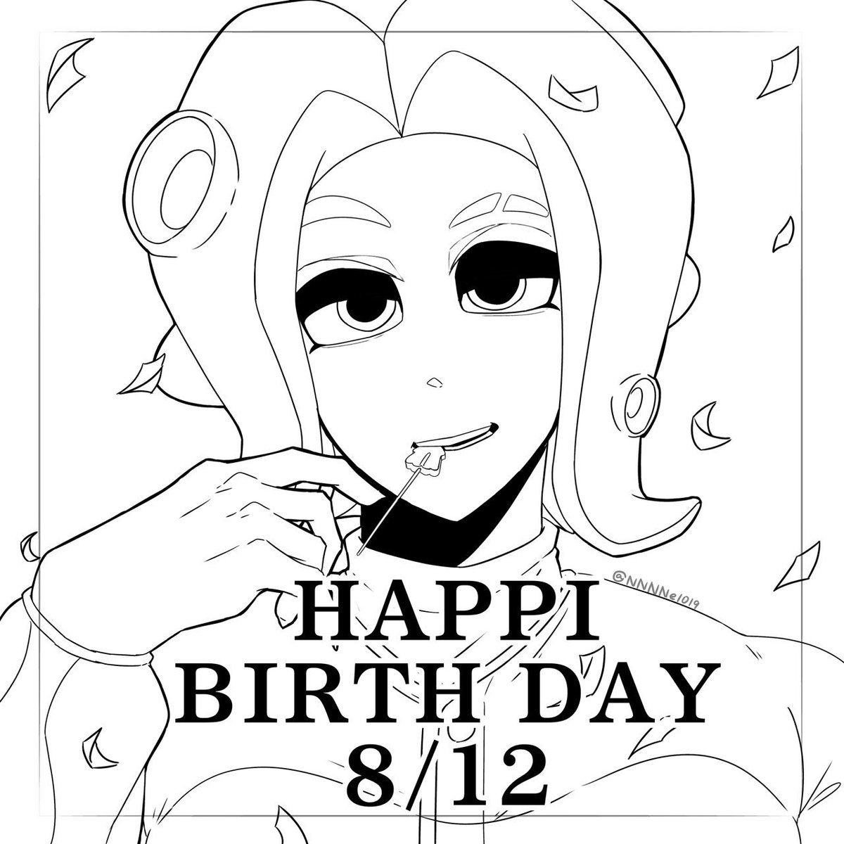 NNNNe1019's tweet photo. 〖一週間一枚絵と落書き〗 https://t.co/cpEUiz6fdT