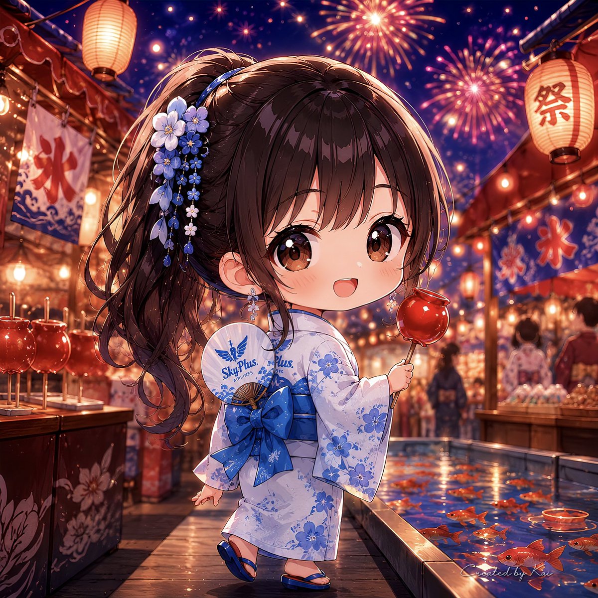 paskal_ren's tweet photo. Festival Glow
夏祭り、楽しもう…🎆🍎✨
#RQ休憩 #SkyPulse #PaskalKaiLab https://t.co/kBvK9Qlc1C