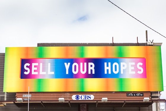 AbieKatz's tweet photo. @micsolana In 2014 there was a public art project by the non profit Art City Project that took over 11 billboards, 4 bus shelters, and 3 buses and it gave me a surprising amount of joy to see https://t.co/8PFRIyIci3