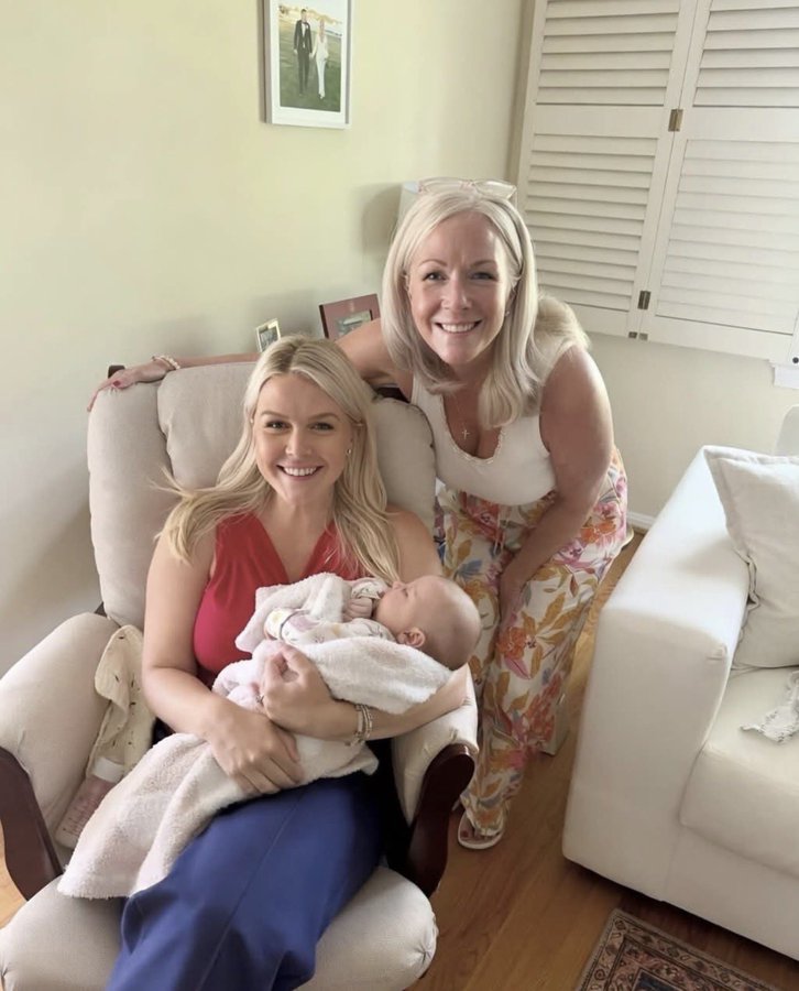 Michaeel87's tweet photo. Pure happiness. ❤️ Erin Leavitt, Karoline’s mother, enjoying the most precious hugs from her daughter and granddaughter Vivi.
A truly special photo capturing three generations of patriots. 🇺🇸 May they always be blessed with health, happiness, and love. ❤️ https://t.co/jlcjkYMYc3