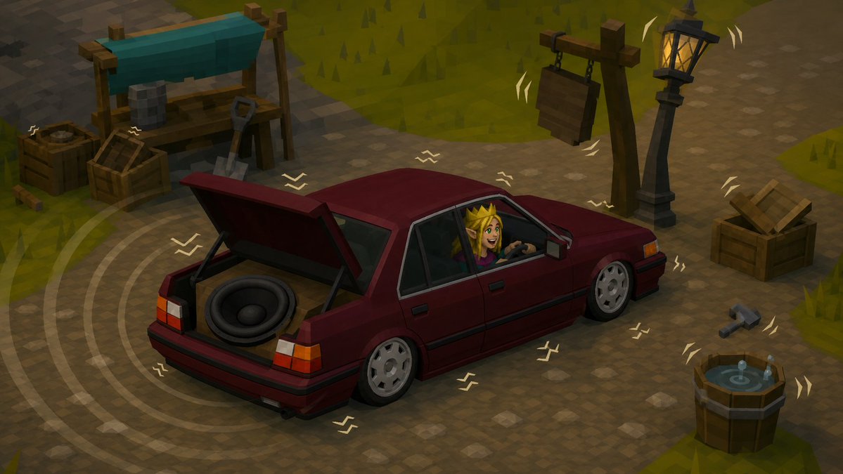 xpscape's tweet photo. Car's boomin' can't hear shit. Let alone some bull... https://t.co/Ym5et0cZvd
