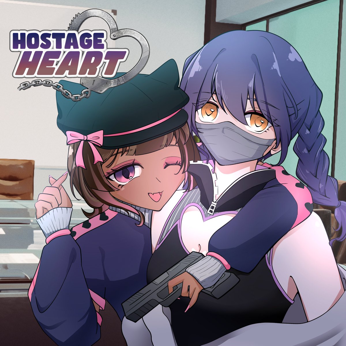 tenshideve's tweet photo. Thank you for 1,000 plays on our #indie CGDCT #galge HOSTAGE HEART! 🏦💣
Which of the girls captured your heart? https://t.co/MWBezaezYs