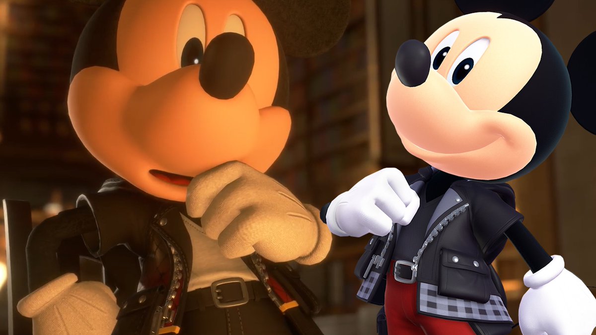thegamersjoint's tweet photo. Mickey has a brand new Outfit for Kingdom Hearts 4!
Donald &amp; Goofy are still stuck with the same ol smelly rags 😭😭😭 https://t.co/Hf3dh4Yfbx