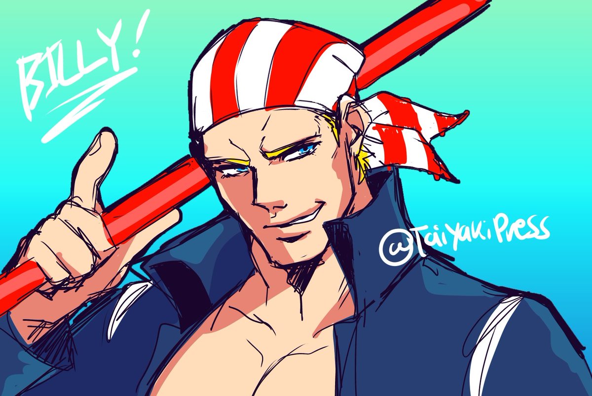 TaiyakiPress's tweet photo. I'm sorry I couldn't draw on the straw page site directly for some reason so I decided to just do something on my iPad really fast...I apologize if it's wonky this is my like second time drawing Billy 😭😭😭😭😭😭🙏💕

@PLASTICCERO99 https://t.co/qJgSE29i9n