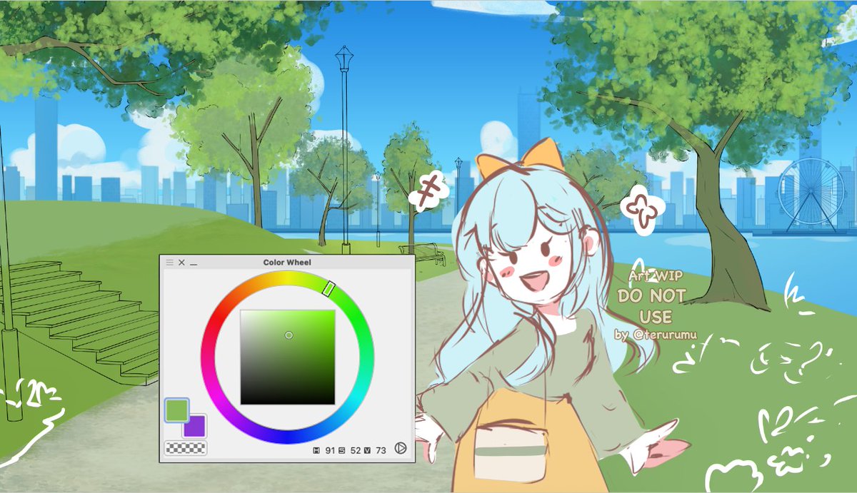terurumu's tweet photo. Making a new background!~~
#backgroundassets #artmoots #smallartist #WIPㅤ https://t.co/BOYBezUPjX