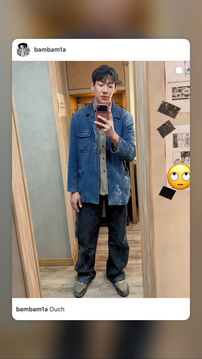 BamBamBooster's tweet photo. 260815 | BamBam’s IG Story Update 

BamBam คุณนักแสดงรับเชิญพิเศษ Cameo ภาพยนตร์ คำสารภาพของหมอผี แชร์โพสต์ลงใน IG Story ด้วยนะคะ เข้าชมโพสต์เพิ่มเอ็นเกจเมนต์กันค่ะ 
🔗 https://t.co/fMTvj5Q6eP

#BamBam_ConfessionsOfaShaman
#คำสารภาพของหมอผี #ConfessionsOfaShaman
#BamBam #뱀뱀 @BamBam1A