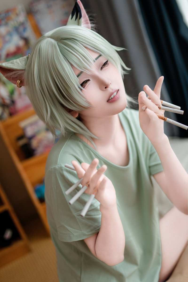 Ducks430's tweet photo. 喫煙猫だよ
#ヤニねこ #ヤニねこコスプレ #yanineko #YaniNekoCosplay #コスプレ #cosplay https://t.co/ftwZk3TGRN