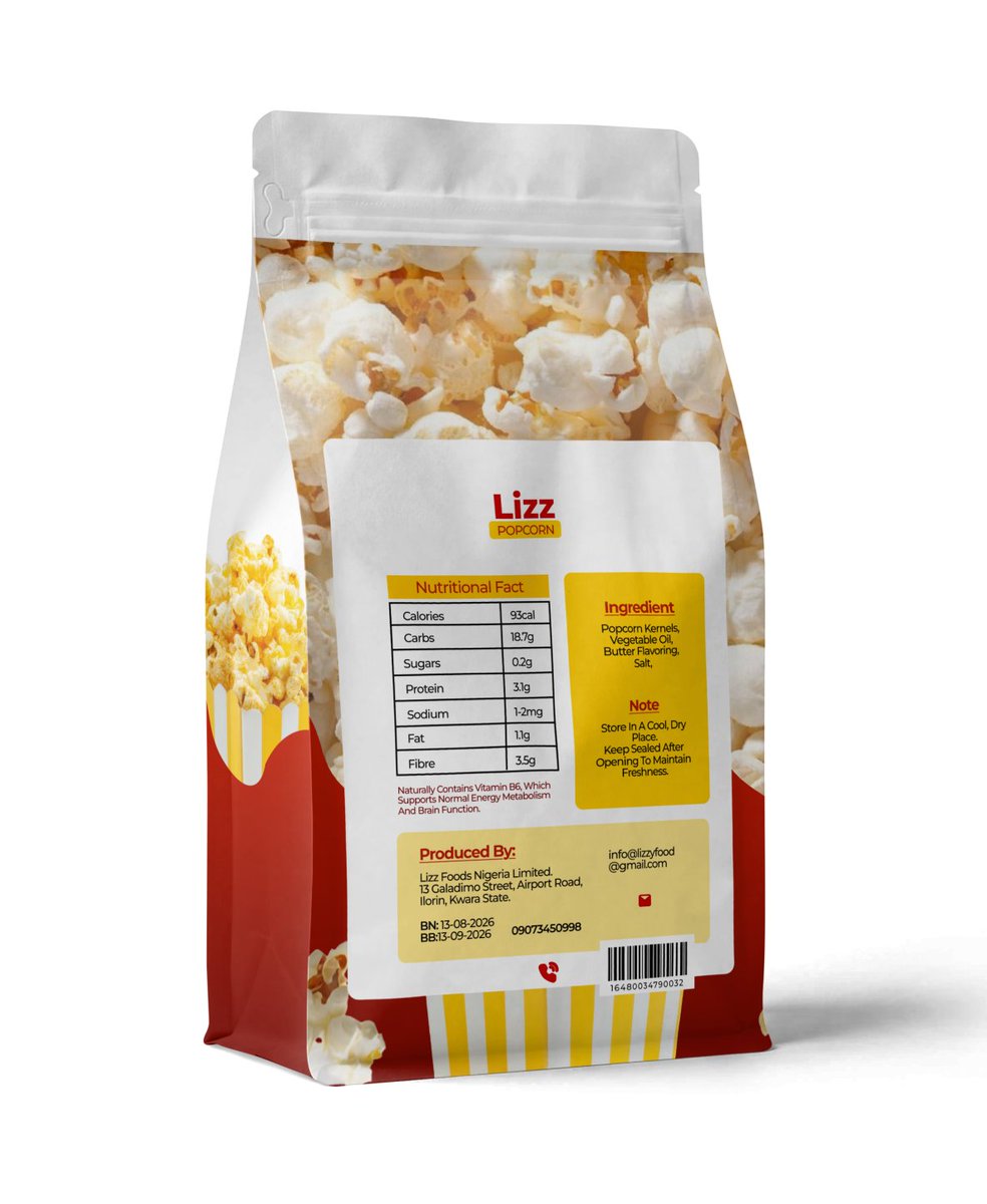 IamAdam_05's tweet photo. LIZZ FOODS is a brand that sells snack products.

Here is their popcorn 🍿 package design that I just completed.

Your package design matters a lot for your product. Let's talk on how you can make your product succeed by good designs. DM. https://t.co/6SXPyH0DIv
