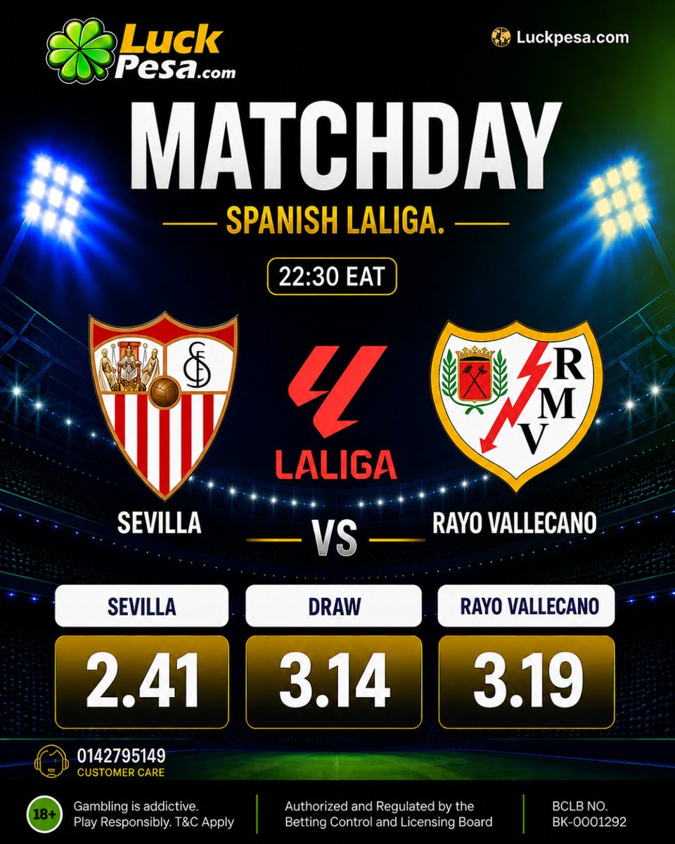 FramohM's tweet photo. The wait is OVER! ⚽💥.
🏆 LALIGA 2026/27
⚽ Football is back!
🔥 Get ready for the action with LuckPesa. Enjoy 30% bonus on your first deposit and 1 free game on Leprechan Riches. https://t.co/HKJ470jDqc