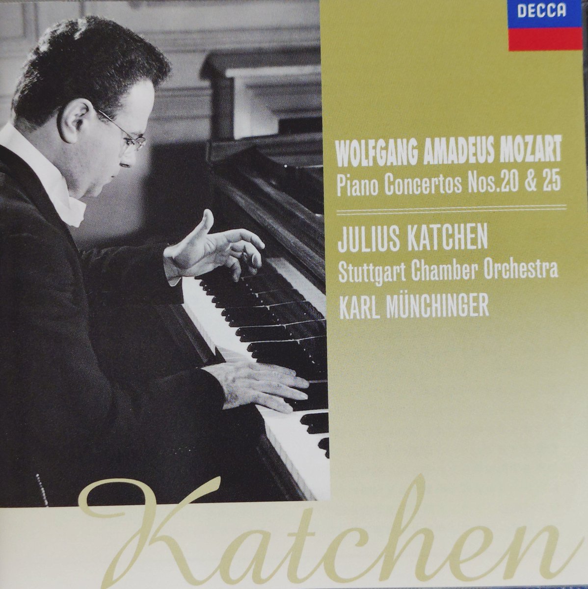 ayuta_ya's tweet photo. #ジュリアス・カッチェン 生誕100年
モーツァルト:ピアノ協奏曲第20番 ニ短調 K.466
-カッチェン(pf),ミュンヒンガー指揮/シュトゥットガルト室内o〈66〉DECCA
Mozart:Piano concerto no.20/Katchen,Munchinger
#imakiiteiru #Mozart #Katchen #Munchinger https://t.co/Kjytne1RP6
