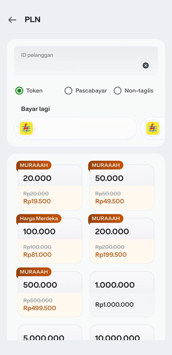 FidelmaLetitia's tweet photo. Rumah terang benderang dompet tetep tenang wkwk. Makasih promo aplikasi GoPay, token PLN 100rb bayar 81rb doang, auto aman gak bakal denger meteran jerit-jerit lagi #GOPAYTOKENPLN81RIBU https://t.co/p7PXy1JkCJ