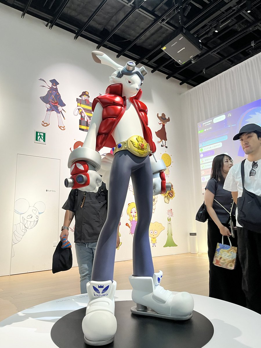 0013NS's tweet photo. 細田守展行ってきた https://t.co/modQ9XydwQ