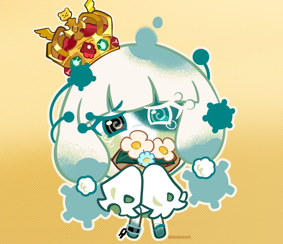 AldenEmroch's tweet photo. Congratulations PomPom!!
#PompomDoughCookie #cookierunkingdom #crk https://t.co/u236YefNAF
