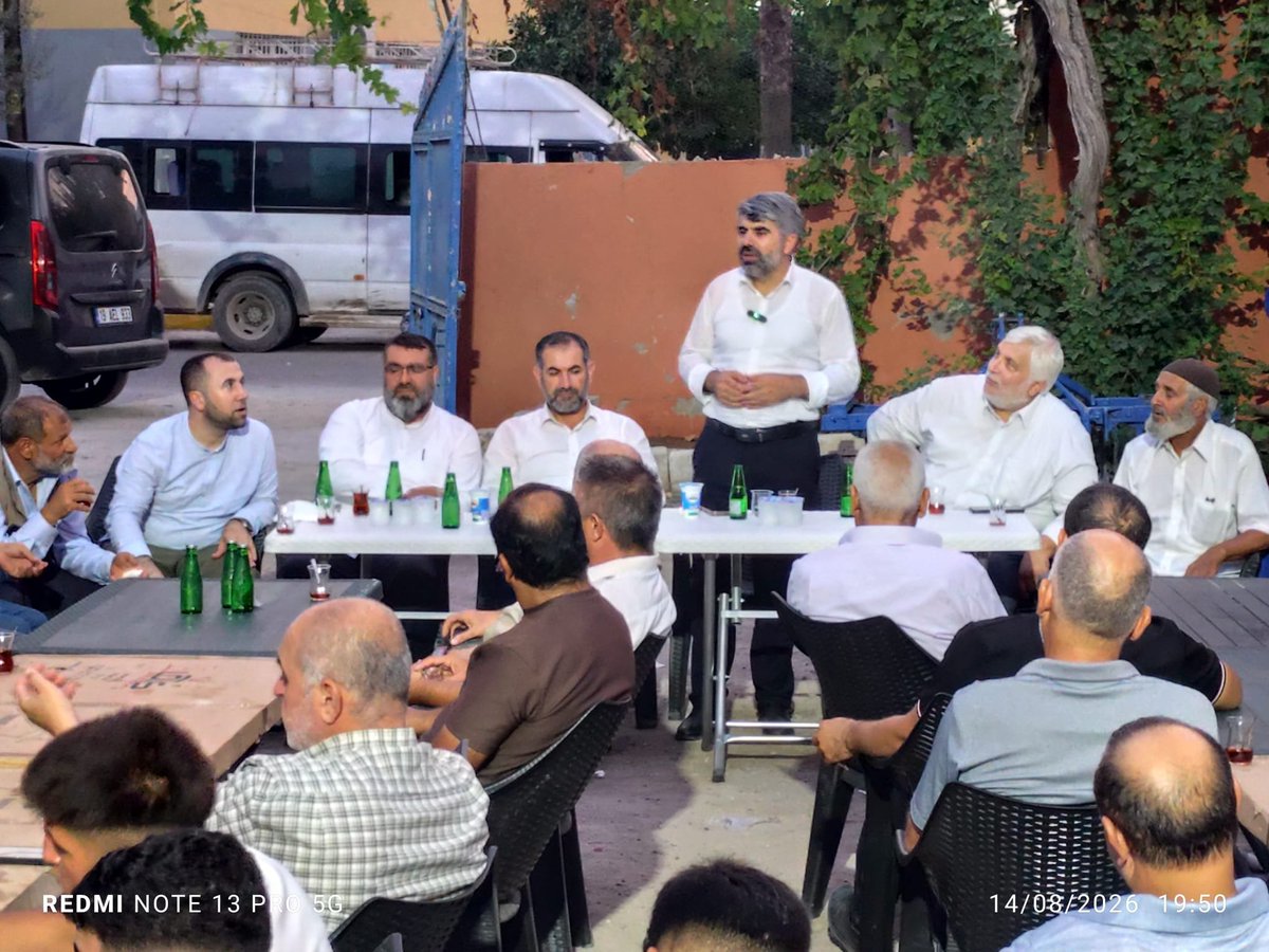 HikmetTan10's tweet photo. Mersin Milletvekilimiz Faruk Dinç ve İl Başkanımız Salih Demir ile birlikte Tekeliören’de, İbrahim Güngör kardeşimizin davetine katıldık.

Samimi sohbetimizde vekilimizin Meclis çalışmalarını dinledik. Nazik daveti için İbrahim kardeşimize ve emeği geçen herkese teşekkür ediyoruz https://t.co/bx9VGEwCEE