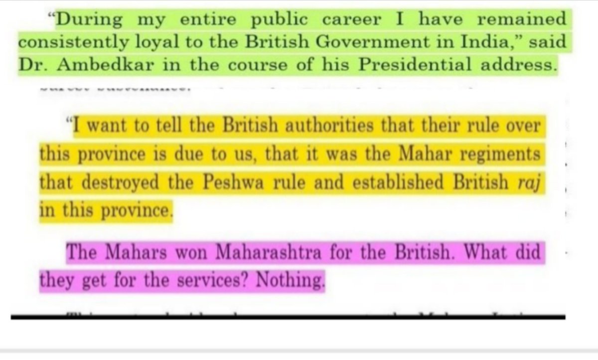 bodhi3attva's tweet photo. During my entire public career I have remained consistently loyal to the British Government of India - B.R. Ambedkar https://t.co/bIlanqKyNp