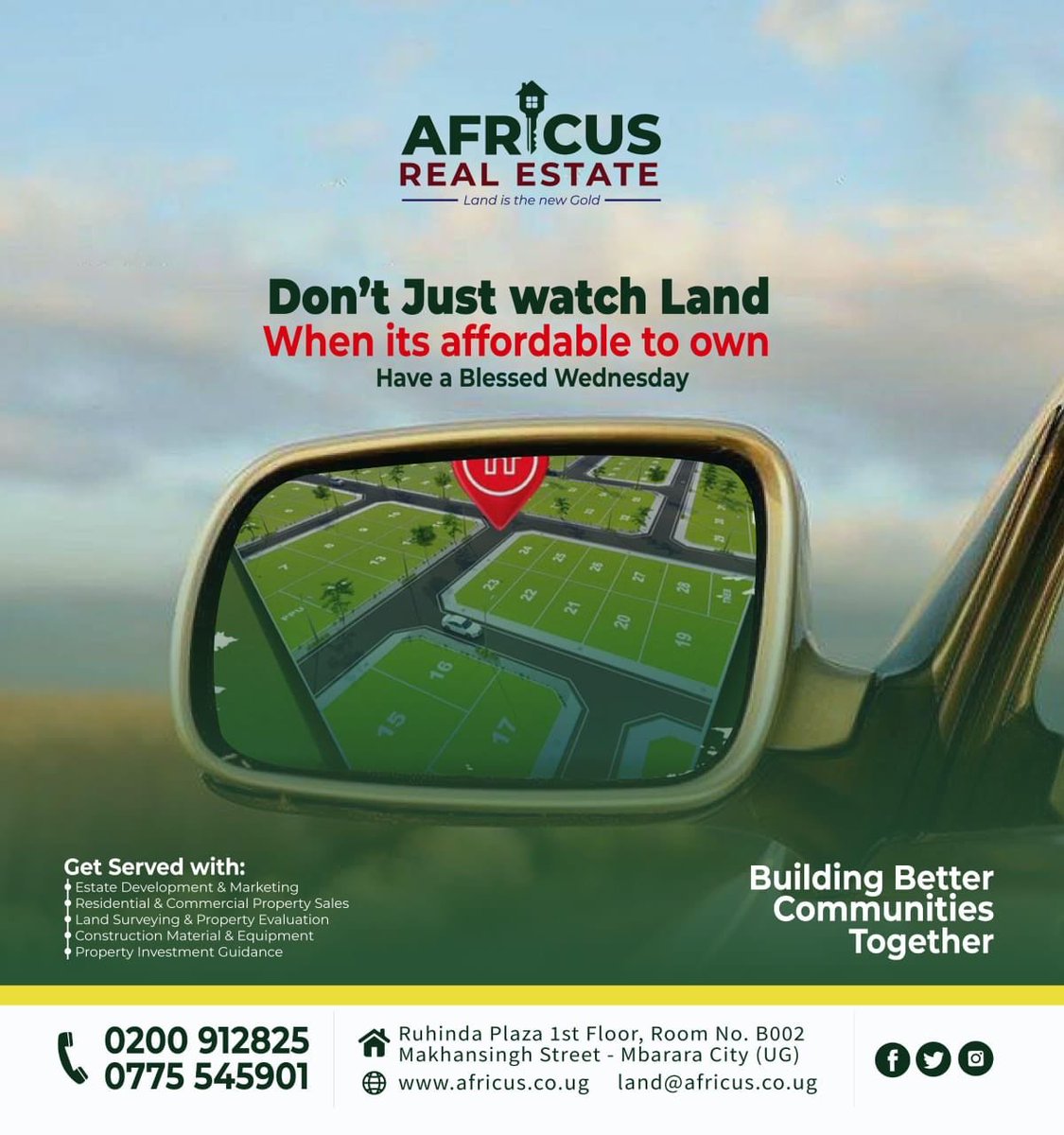 dAnbeds's tweet photo. Land is the new Gold. https://t.co/CSksR6v8Mk