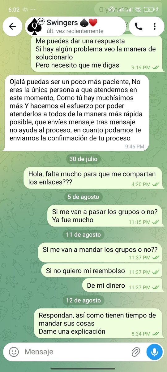 Resenadortopill's tweet photo. Aguas bandita, una y otra vez se les dice que Telegram es el  lugar donde más estafan y no entienden! Aguas con estos estafadores https://t.co/6UDDcevYRc