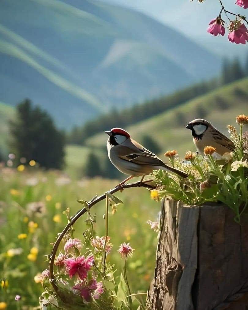 Sabine2577's tweet photo. Un jour, j'ai demandé à un vieil homme :
" Qu'est-ce qui est le plus important, aimer ou être aimé ? "Il répondit : " Qu’est-ce qui est le plus important pour un oiseau, l'aile droite ou l'aile gauche ?" https://t.co/hygGuNaHDH