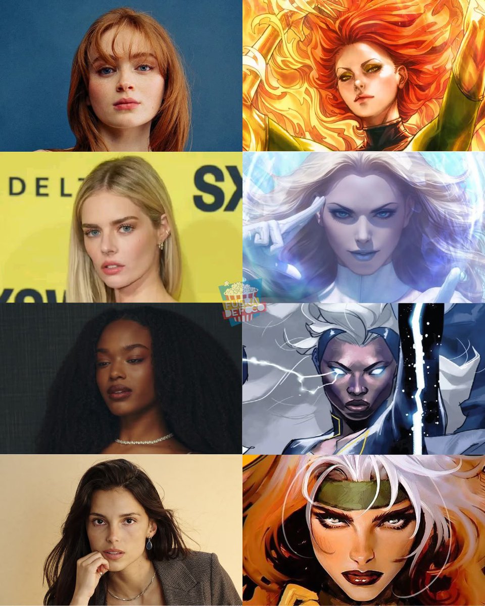 GabyMeza8's tweet photo. Las mujeres de X-Men, eso es todo, ese es el tweet https://t.co/RpENvknIpN