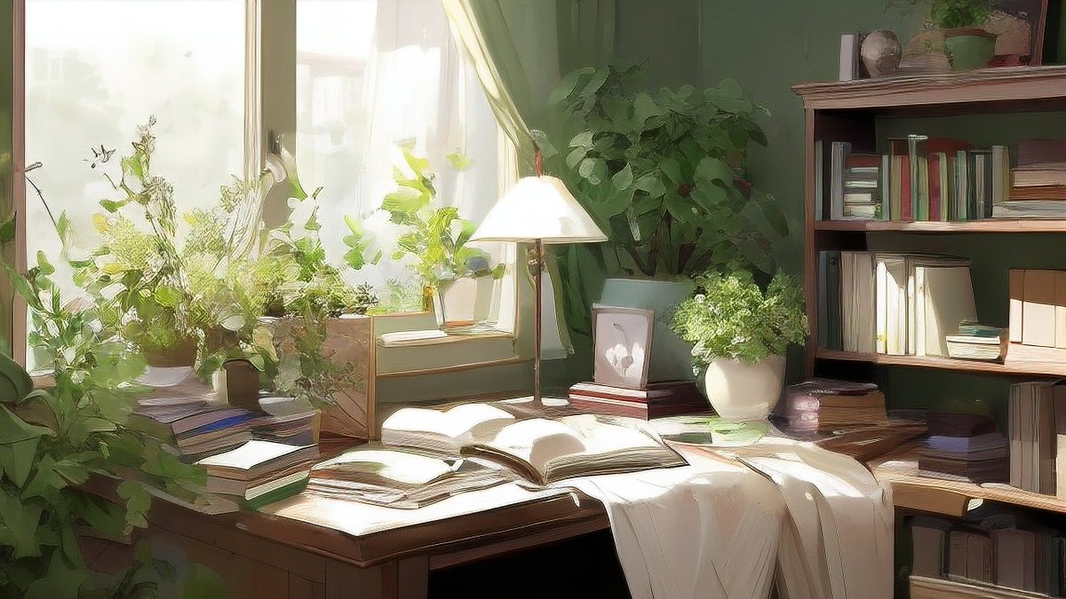 Gilbert02265272's tweet photo. A tidy desk = a tidy mind  Ditching clutter, adding one small plant for calm—small changes, big focus win today!， https://t.co/v5N8SXZQpP