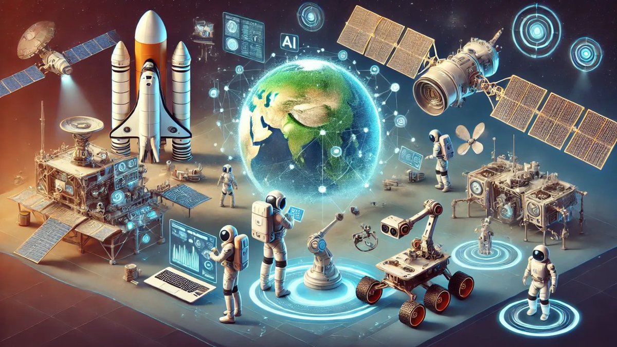 santhosh6404's tweet photo. The global space economy hit $626 billion last year.

Novaspace, McKinsey, and Morgan Stanley all put it past $1 trillion by the early-to-mid 2030s, with some models running as high as $1.8 trillion by 2035.

Rockets aren't where that growth is coming from.

Launch cost per kg fell from tens of thousands of dollars to under $3,000 in about a decade. That's the whole story of "cheap access to space."

Once access stops being the bottleneck, the interesting money moves to what you actually do once you're up there.

Same thing happened to cloud computing. AWS didn't capture the value of the internet, it built the rails. SaaS and data platforms captured the value.

Space is repeating that pattern right now: nearly 2,860 smallsats launched in a single year, orbital servicing companies getting paid to refuel and repair satellites, microgravity labs manufacturing materials that can't be made on Earth.

Commercial spending is now ~78% of the entire space economy, a full flip from an industry that used to run on government budgets alone.

Rockets are turning into infrastructure. The next generation of space companies won't build them. They'll plug into them.