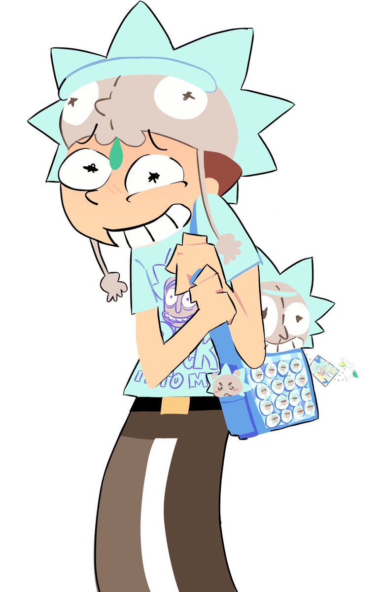 Cream_sodasauce's tweet photo. i’m scared to post this…i’m still into undertale btw #rickandmorty https://t.co/launa8H8ce