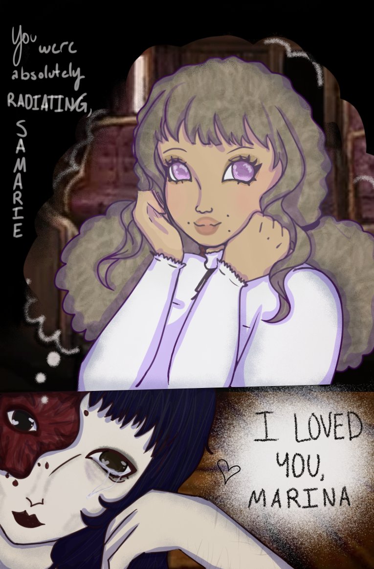 fagp1re's tweet photo. Even in death, Samarie seeks Marina's approval. If only she had actually said this.
Tags :
#Samarina #samarie #funger #fungertermina #samariefunger #marinafunger #marinadomek https://t.co/bfRE6jjpVr