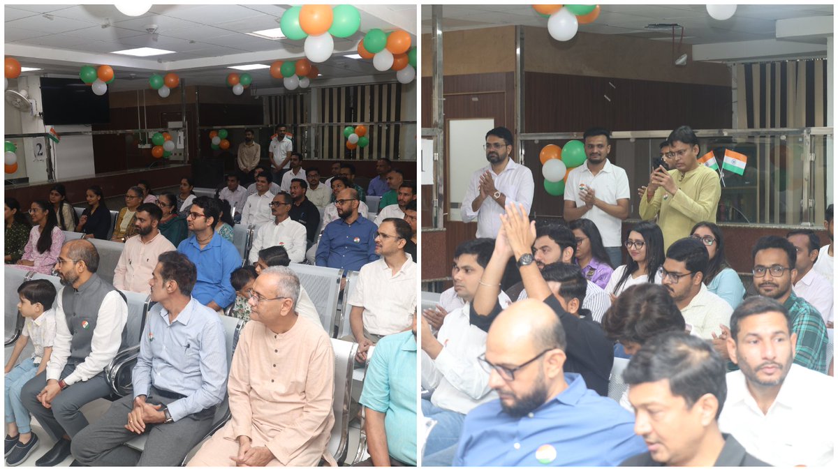 rpoahmedabad's tweet photo. क्षेत्रीय पासपोर्ट कार्यालय, अहमदाबाद परिवार की ओर से सभी नागरिकों को 80वें स्वतंत्रता दिवस की हार्दिक शुभकामनाएं! 🇮🇳✨
इस राष्ट्रीय पर्व पर, हम नागरिकों को और भी बेहतर तथा पारदर्शी पासपोर्ट सेवाएं प्रदान करने का संकल्प लेते हैं। ✈️🛂
जय हिंद !

#RPOAhmedabad #PassportSeva
#IndependenceDay2026 #80thIndependenceDay 
 #JaiHind #HarGharTiranga

@passportsevamea
@mubarakbs
@secretarycpvoia