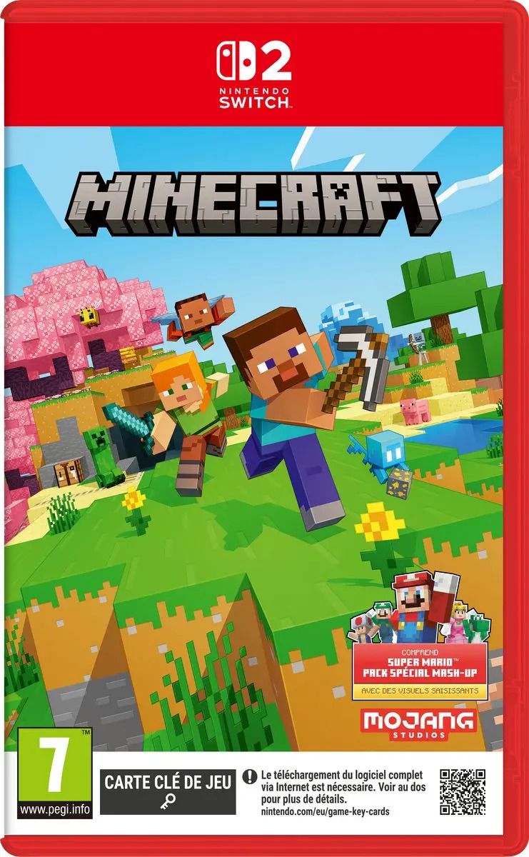 AlertEtGo's tweet photo. Minecraft (comprend Super Mario Pack Spécial Mash-up) est en préco sur Amazon à 25.90€ !
► https://t.co/jacmgfWLlf 
Bons plans du jour ici ►  https://t.co/ItlVQi7TeU #Pub https://t.co/IWQIj8RE8O