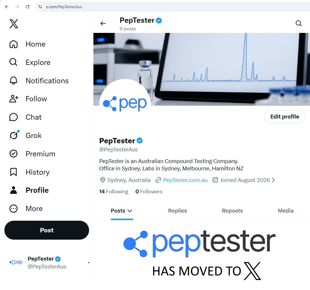PepTesterAus's tweet photo. https://t.co/wBznPBdXLK