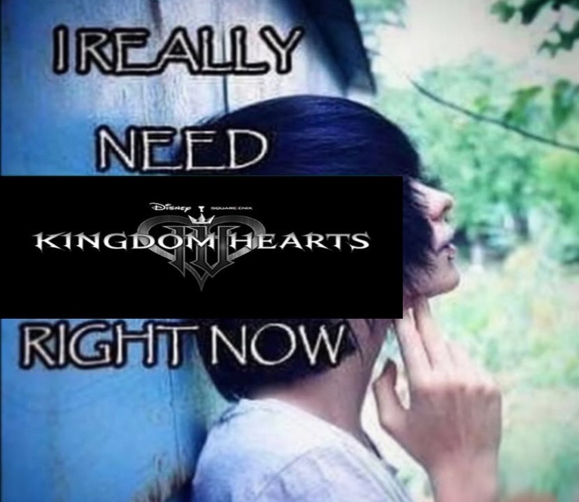 KingdomHeartGuy's tweet photo. I can’t wait any longer. https://t.co/W2YbY3D2a9