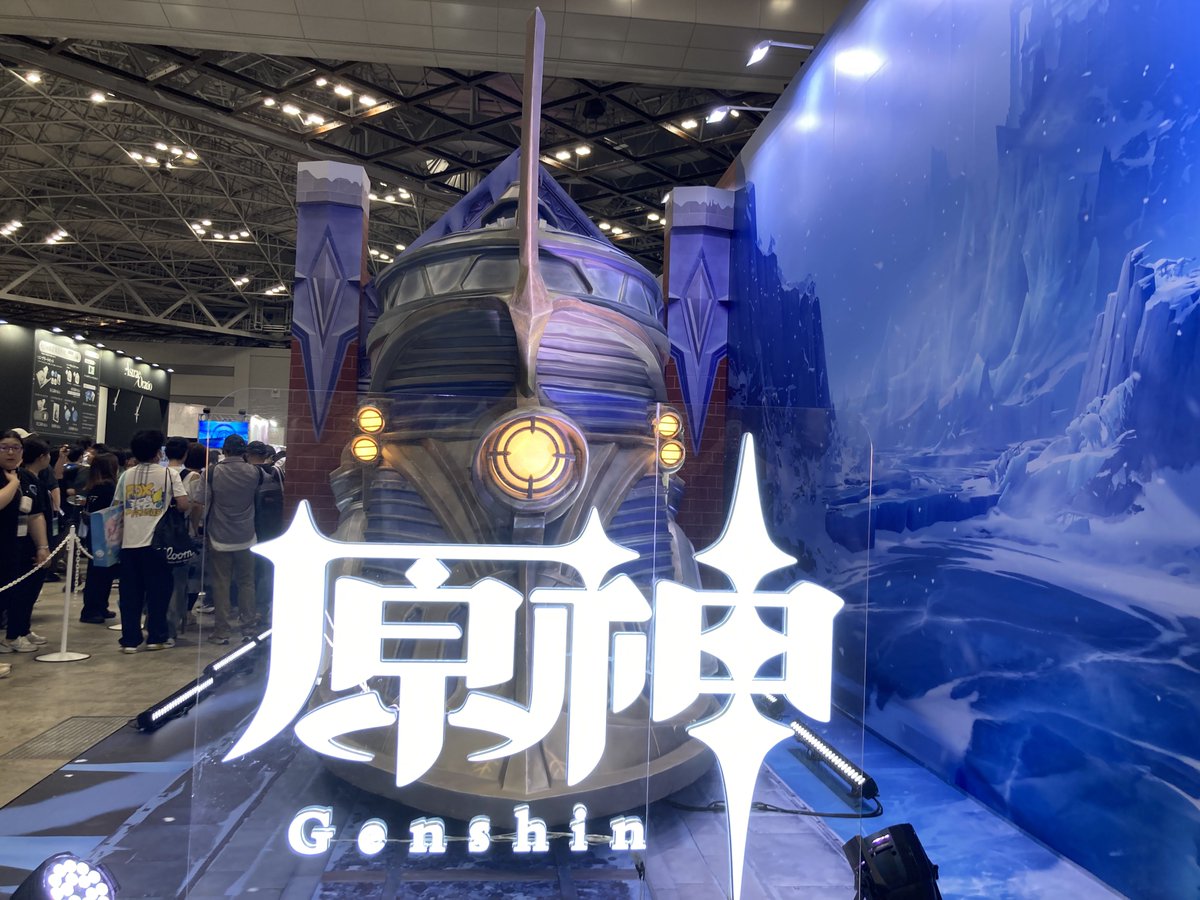 syamo2525's tweet photo. #原神C108  #スネージナヤを感じよ
めちゃ混みだけど展示がすごい👏 https://t.co/fqecA5KuMI