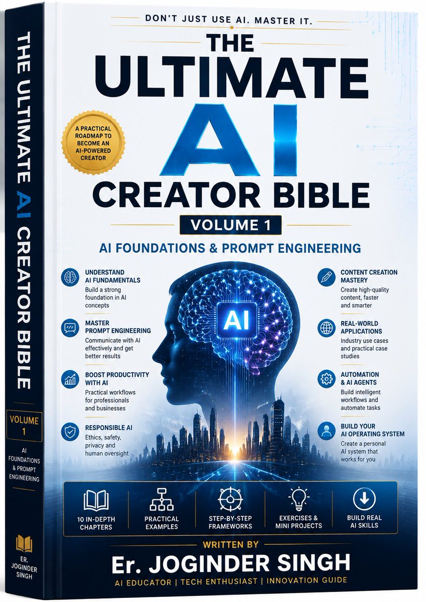 jogindersingh47's tweet photo. Read the ultimate AI Creator Bible and make it happen earn by learn https://t.co/6MNmPoghKO👌 https://t.co/NzfzGQ1LY6